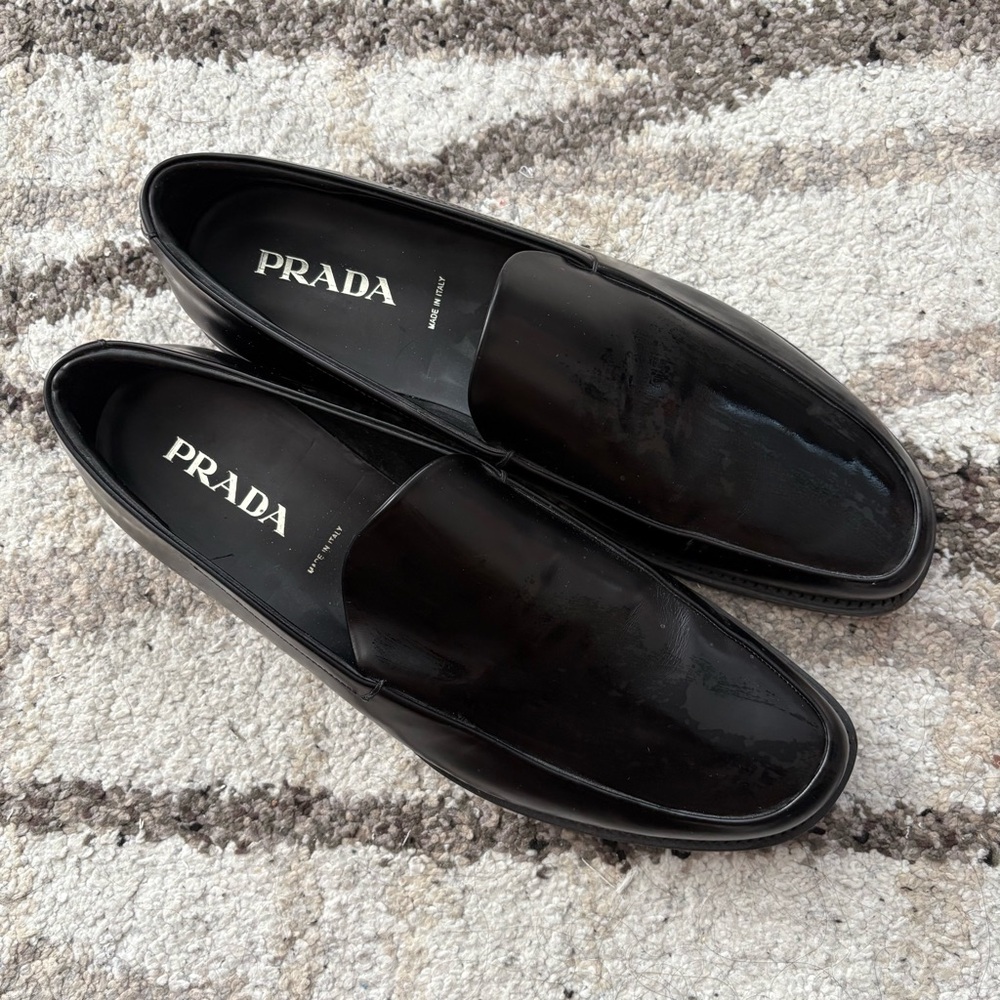 Men’s Prada Black Dress Shoes